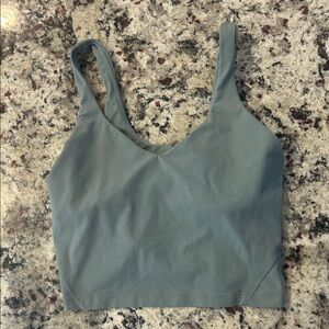 Lululemon Athletica Crater Blue Align Tank